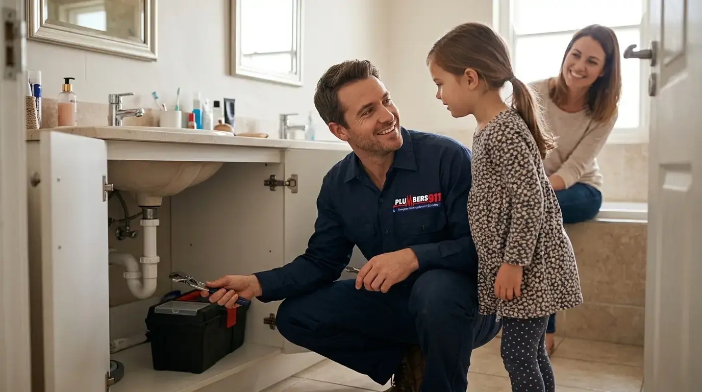Licensed plumber at work in Niles, IL